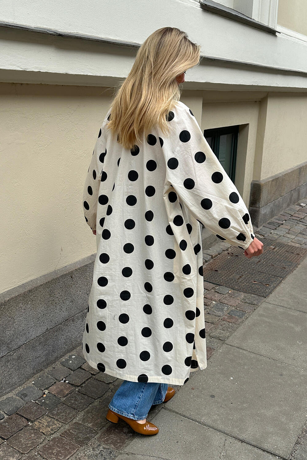 Lara kjole - Black Dot